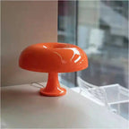 Danish  Designer High Light Orange Mushroom Night Light Italy Designer Bedside Led Mushroom Table Lamp-1