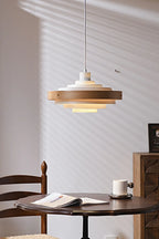 Nordic Modern Ceiling Pendant Light Fixture Single Cord Wood Drop Hanging Lamp in Kitchen Island Dining Table Bedside Restaurant-5