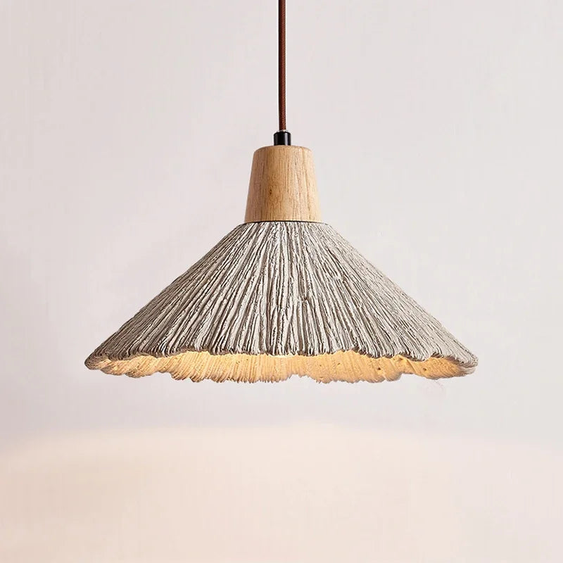 Wabi Sabi Designer LED Pendant Lamps 2M Nordic Micro Cement Window Studio Decorative Droplight for Apartment Bedhead Restaurant-6