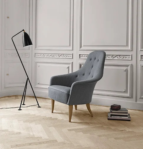Modern Minimalist trident Iron Art Floor Lamp Living Room Bedroom Bedside Three-dimensional Study, Reading Macaron Lamp-4