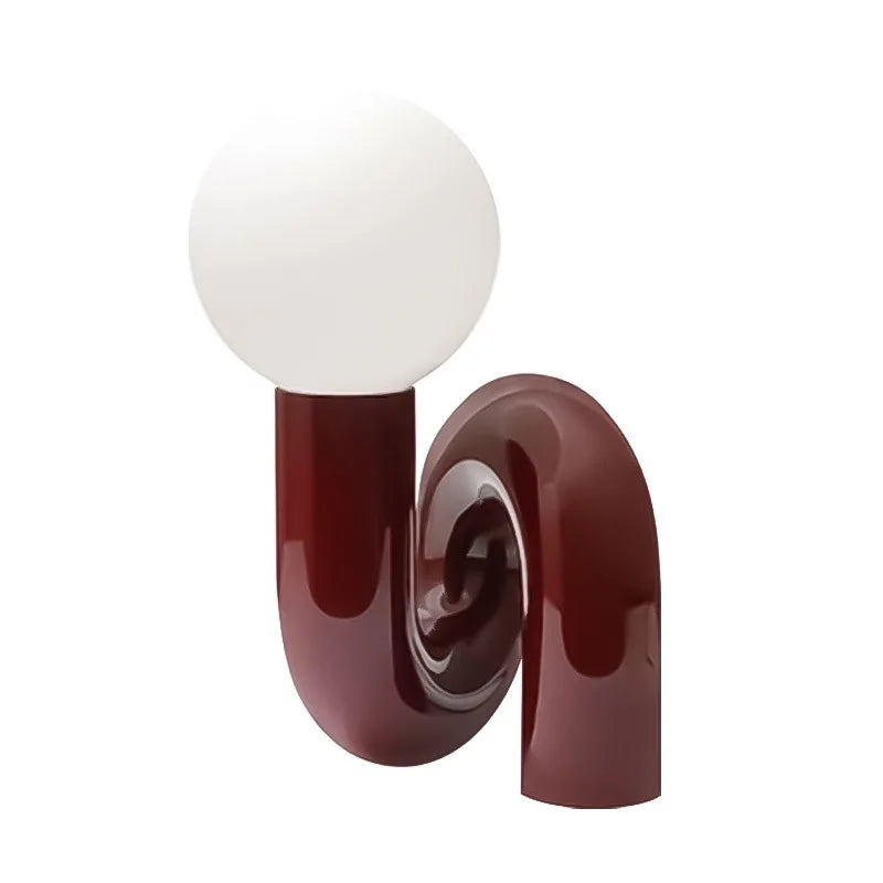 Nordic Red Modern Children's Bedroom Bedside Soft Decoration Lamps American Simple Living Room Light Luxury Designer  Table Lamp-3