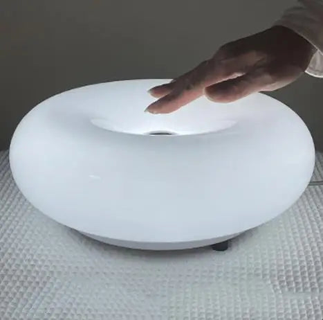 Modern Nordic Donut Lamp Glass Touch Dimmable Table Lamp Wall Light for Home Bedroom Bedside Decoration LED Mushroom Table Lamps-7